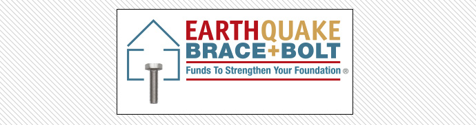 Earthquake Brace + Bolt